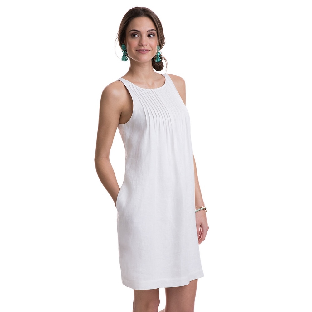 NWT! Vineyard Vines Ladies Pintuck Swing Dress,sz6